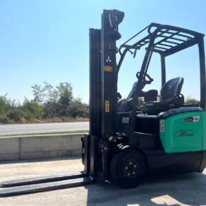 carrello elevatore elettrico verde mina carrelli