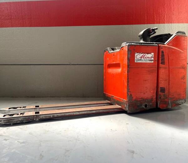 transpallet elettrico rosso mina carrelli