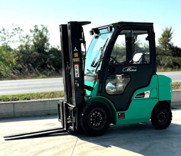 carrello elevatore elettrico mina carrelli verde 25