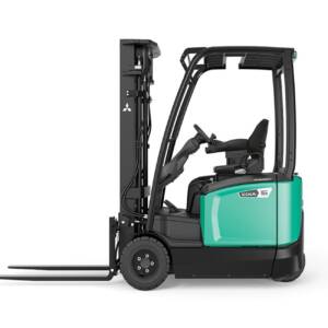 carrello elettrico tre ruote verde